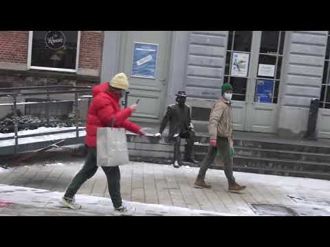jan de Wilde  - de eerste  sneeuw  en nr  van jaar 1990