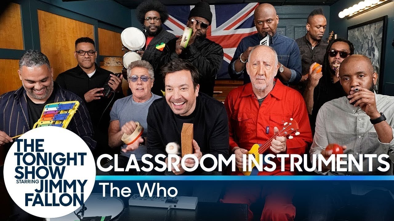 Jimmy Fallon, The Who & The Roots Sing 