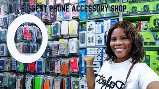 I Went To The Biggest Phone Accessories Shop In Port Harcourt || Vlogmas 2022