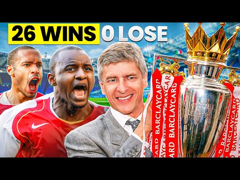 Arsenal’s Invincibles! The Team That Couldn’t Lose