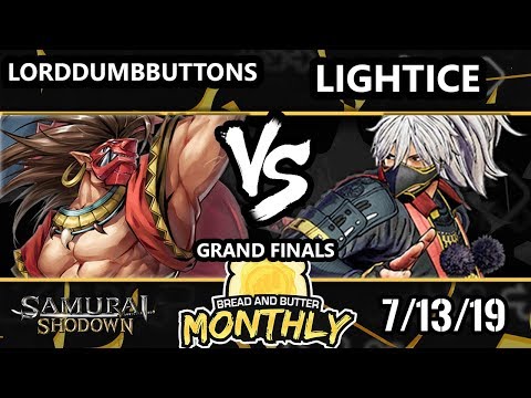 BnB 14 SamSho - Lightice (Yashamaru) Vs. LordDumbButtons (Tam Tam) Samurai Shodown Grand Finals