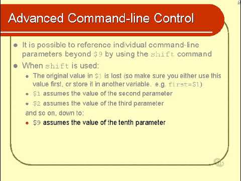 Using Shift Command Shell Scripting 64