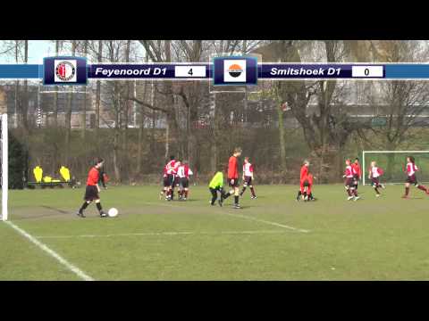 Competitiewedstrijd Feyenoord D1 - Smitshoek D1 (Full HD)