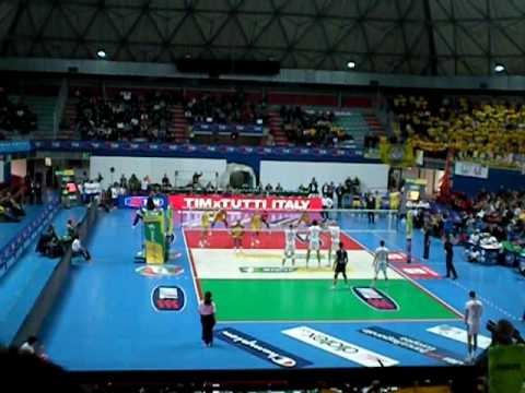 TRENTO-MODENA 3-0 Volley A1 Coppa Italia 2010 - 1/2 finale