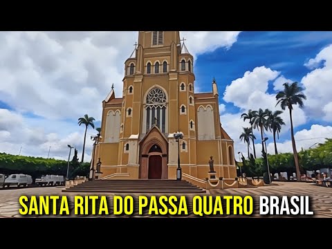 Passeio a pé em Santa Rita do Passa Quatro, Brasil