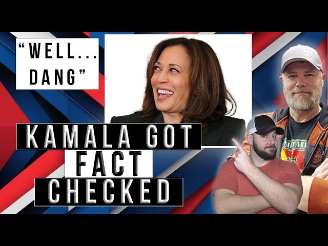 VP Kamala Got FACT CHECK On Gun Control Claims and We're here for it...