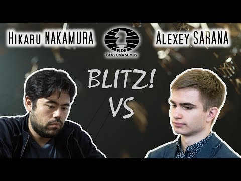 Tricky save by Nakamura vs Sarana / Blitz / 2018