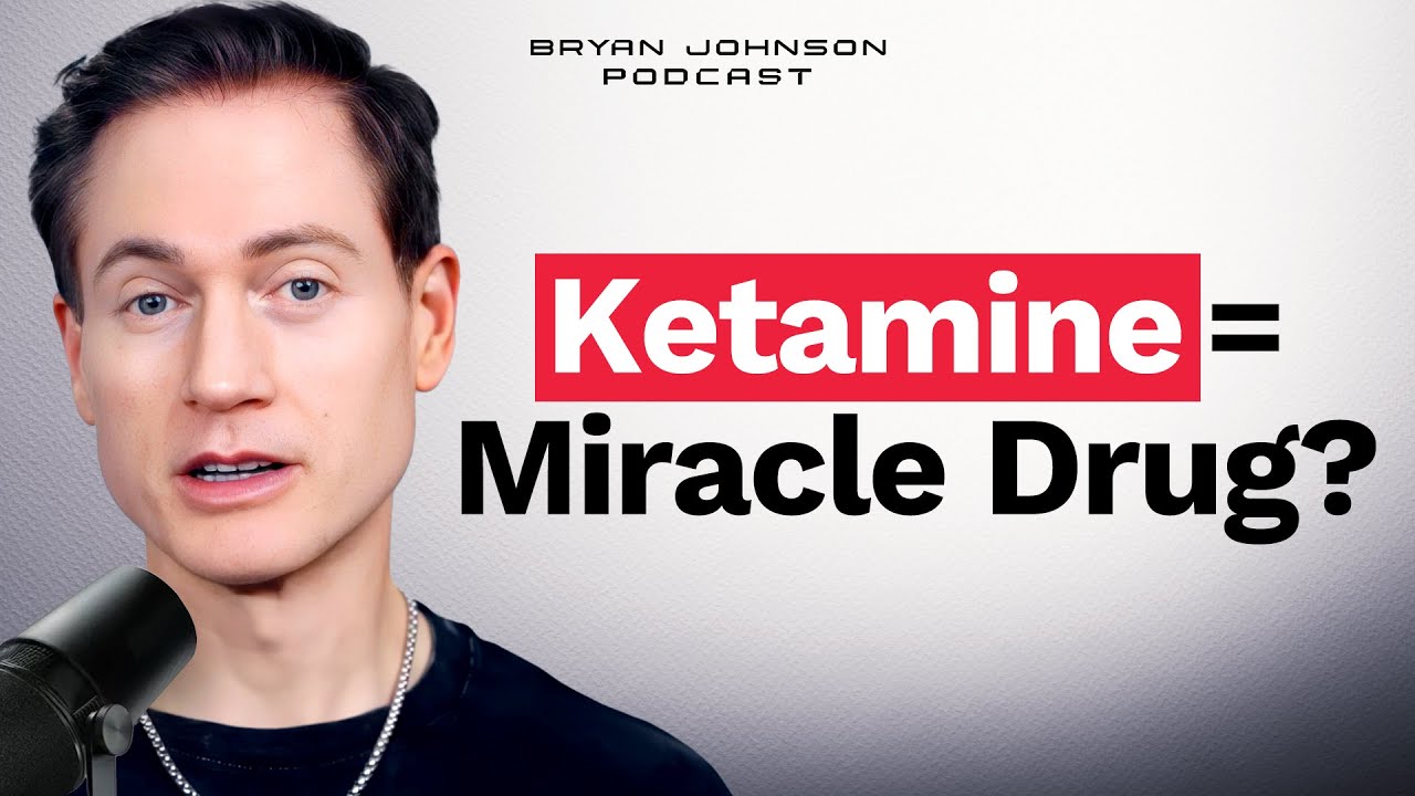 So I Tried Ketamine… | Bryan Johnson Podcast