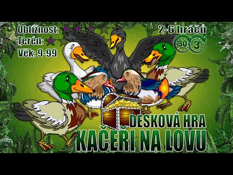 Desková hra Kačeři na lovu
