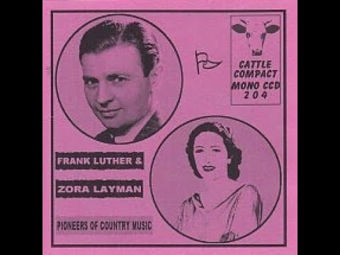 Frank Luther Trio - Valley Of Memories (1933).