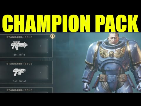 what included in the space marines 2 "ultramarine champions pack" (showcase)