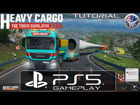 PS5 Heavy Cargo The Truck Simulator - The Tutorial Mission