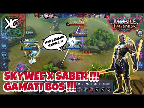 SABER MOBILE LEGEND !!! Ketika Rank 1 Zilong Skywee Pake SABER MOBILE LEGEND !!! Ketika Rank 1 Zilong Skywee Pake