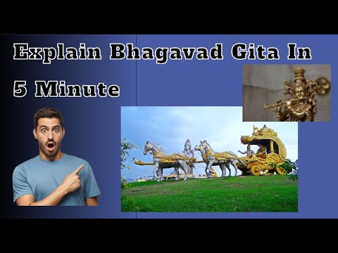 Monk Explains Bhagawad Gita In 7 Minutes