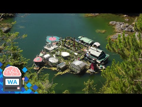 Selbstgebaute Insel in der Wildnis - Ehepaar lebt unabhängiges Leben (unglaublich)