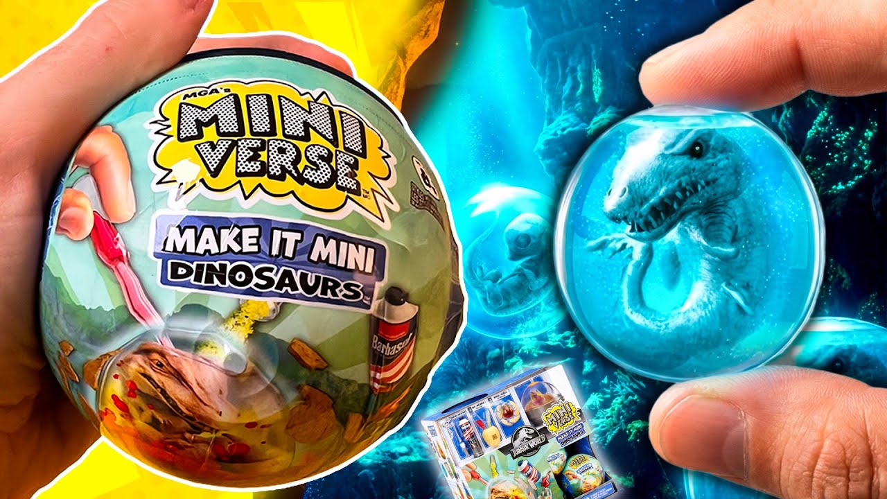 Unboxing Miniverse Dinosaurs — el Mosasaurus gigante