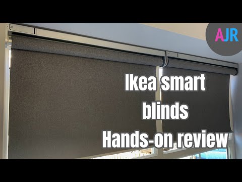 Ikea smart blinds hands on review - First impressions with a pair of FYRTUR blinds