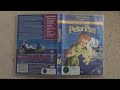 Opening And Closing To Peter Pan Walt Disney Home Entertainment DVD Australia 2002