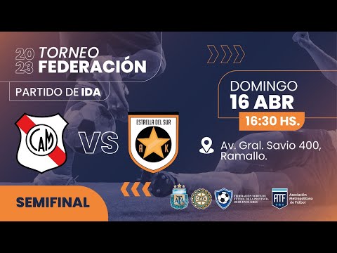 Matienzo vs.  Estrella del Sur - Semifinal Ida - Torneo Federación Norte