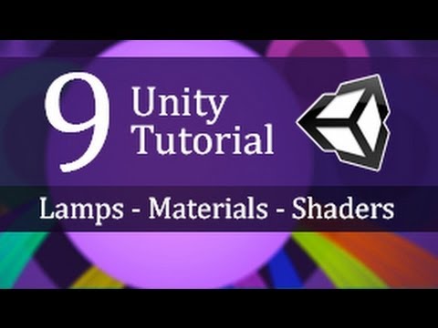 9 Unity Tutorial Lamps Materials Shaders Create a Survival Game