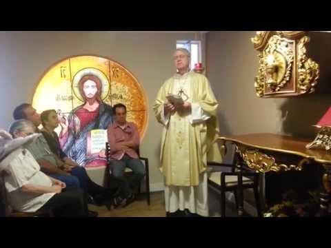 06/04/2015 - Reinauguração da capela interna (Homilia do Pe. Eduardo Dougherty, sj)