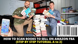 How to Scan Books with SCOUTIQ to Sell on Amazon FBA ( Step, By Step Tutorial)