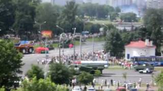 preview picture of video 'Парад 03  07  2009 в Минске'