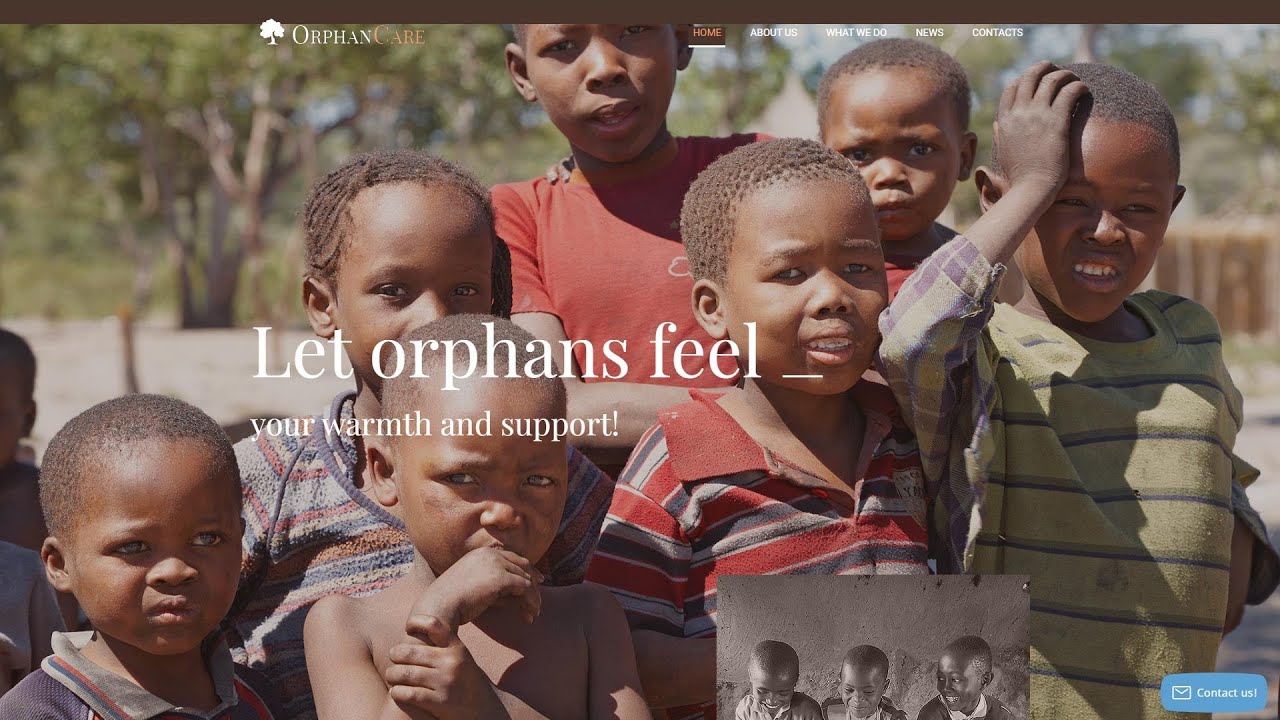 Child Charity Responsive Website Template by WT - 57766