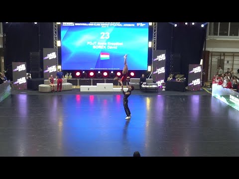 ROCK AND MAGIC SE, Hungary BOREK DÁVID - FOJT ANNA (DANCING FEET) World Championship MCCS Acrobatics