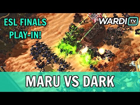 Maru vs Dark - ESL Season Finals Play-In BO5 (TvZ)