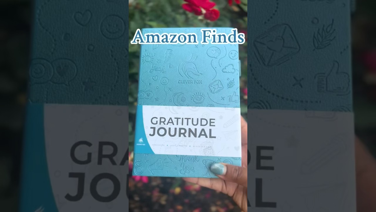 Amazon finds: Gratitude Journal #amazonfinds #gratitude #journal #journaling #mentalhealth #autism