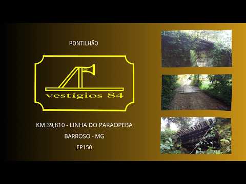 Pontilhão no KM 39,810 - Vestígios 84 - EP150