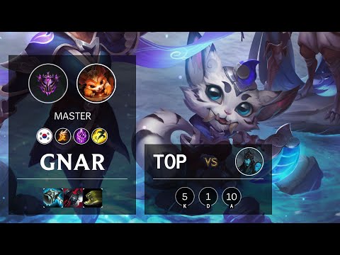 Gnar Top vs Kalista - KR Master Patch 10.14