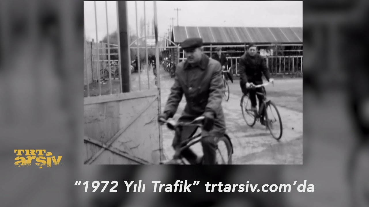 1972’ de Eskişehir’de trafiğe bisikletli çözüm