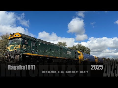 7732V - G539-G527-BL31 (Grain) Murghgeboluc - Australian Trains by Raysha1811