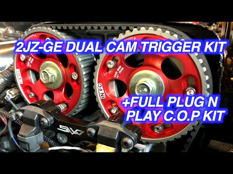 2JZGE Dual Cam trigger Kit & Plug n Play Coil on plug kit