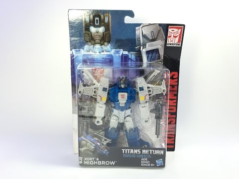 Transformers: Titans Return - Deluxe HIGHBROW w/ Xort