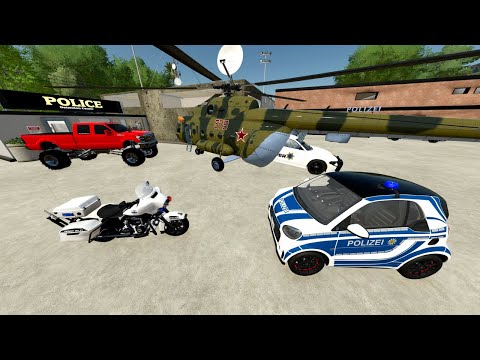 The Police Have a Crazy Day | Farming Simulator 22