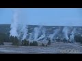 3/31/2015 -- Heavy Geyser activity at Yellowstone ...