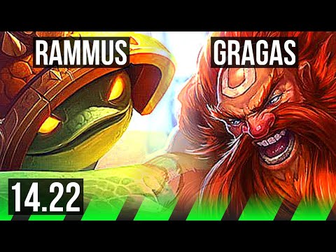 RAMMUS vs GRAGAS (JGL) | KR Diamond | 14.22