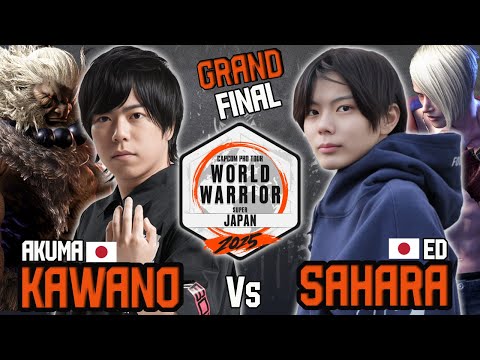 🔥 GRAND FINAL ▰ KAWANO (Akuma) vs SAHARA (Ed) ▰ World Warrior Japan #4 | Street Fighter 6 🔥