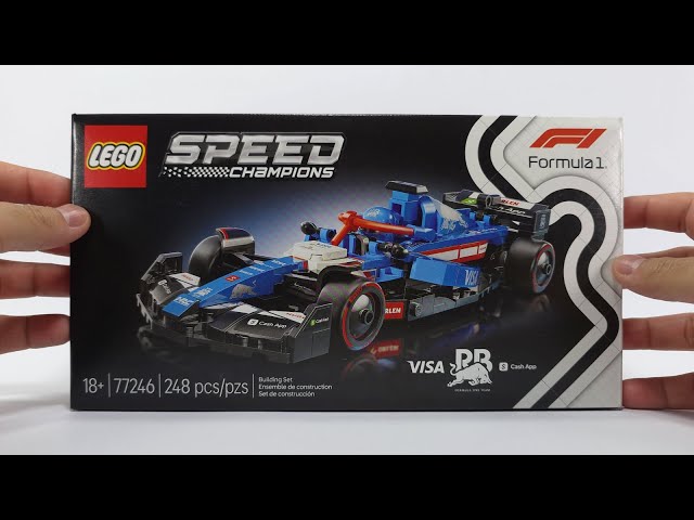 Vídeo relacionado con LEGO Speed Champions Coche de Carreras Visa Cash App RB VCARB 01 F1 Maqueta para Construir para Adultos de Fórmula 1 con 1 Minifigura de Piloto, Regalo para Hombres y Mujeres, Padres y Maridos 77246