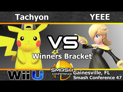 Tachyon (Pikachu) vs. YEEE (Rosalina) - SSB4 Winners R4 - SC47
