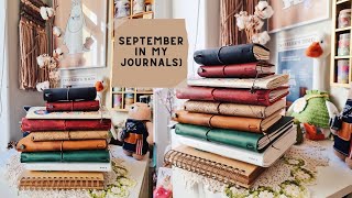 September in my journals (2025)