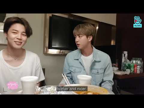 [ ENG SUB ] VLIVE ㅡ May 19, 2019 | BTS Live : EAT Jin (with Jimin) (BTS Live : EAT Jin (with 지민))