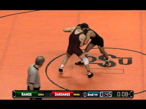 Tony Ramos vs Christopher Dardanes-133 Semi Match-2012 NWCA/Cliff Keen National Duals