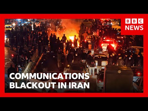 Communications blackout continues in Iran | BBC News