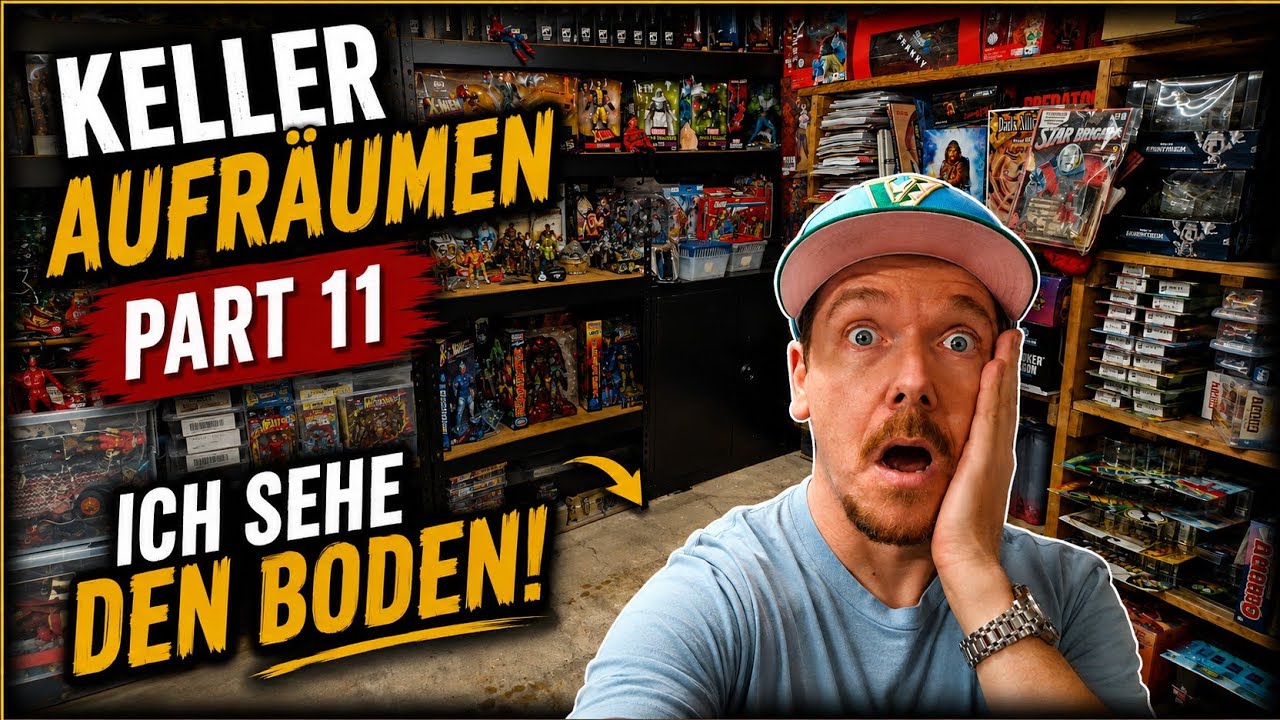 Ich sehe wieder BODEN! - Actionfiguren Sammlung im Keller | Part 11