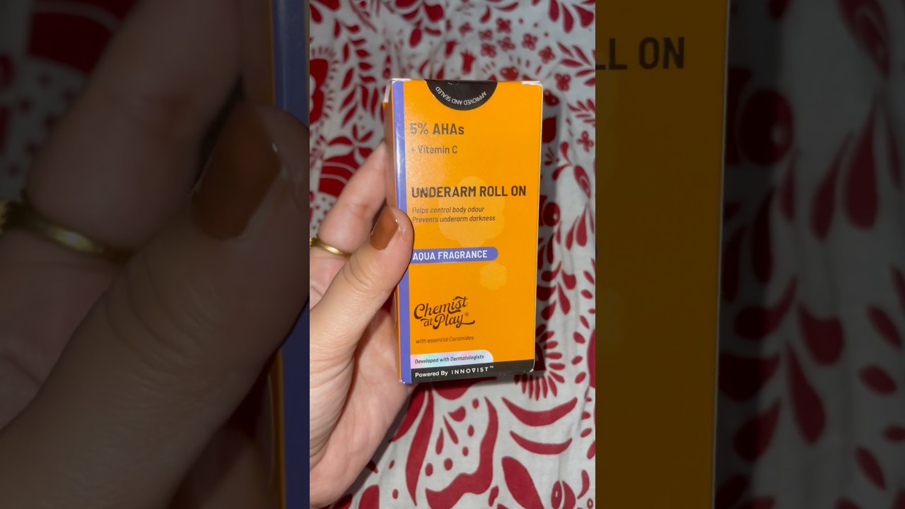 Chemist at play underarm roll on. #chemistatplay #rollon