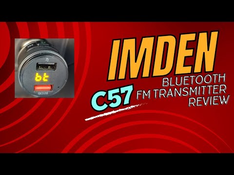 Imden C57 Bluetooth FM Transmitter Review